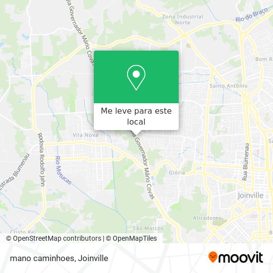 mano caminhoes mapa