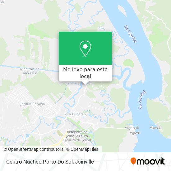 Centro Náutico Porto Do Sol mapa