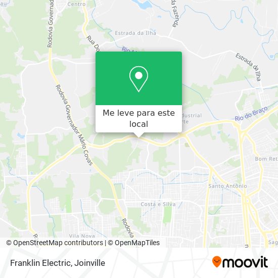 Franklin Electric mapa