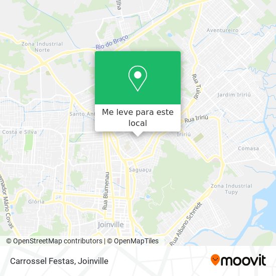 Carrossel Festas mapa