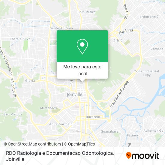 RDO Radiologia e Documentacao Odontologica mapa