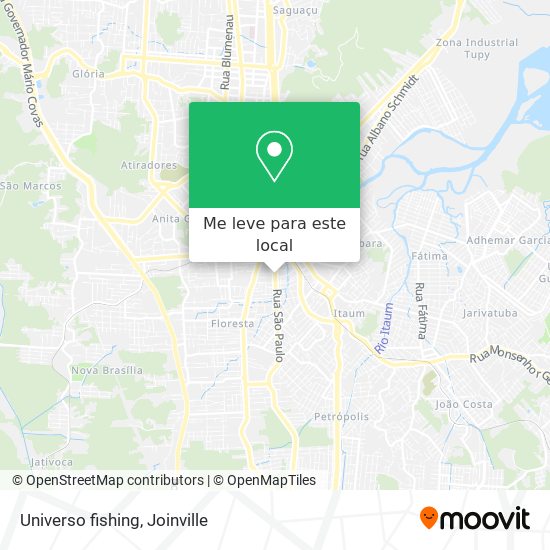 Universo fishing mapa