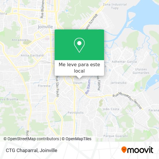 CTG Chaparral mapa