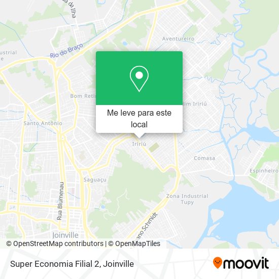 Super Economia Filial 2 mapa