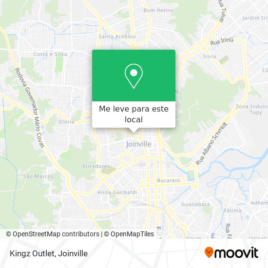 Kingz Outlet mapa
