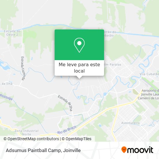 Adsumus Paintball Camp mapa