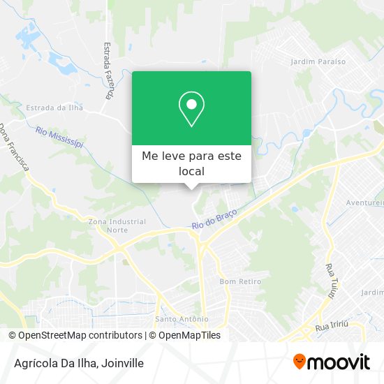 Agrícola Da Ilha mapa