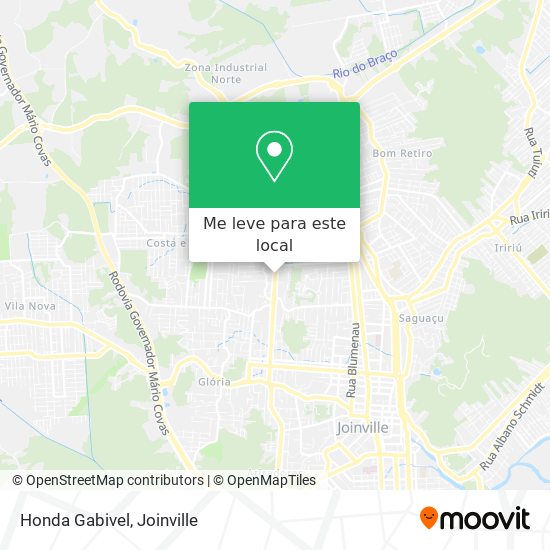 Honda Gabivel mapa