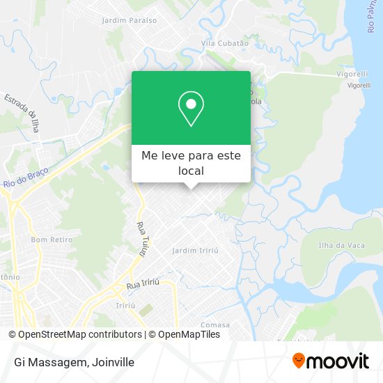 Gi Massagem mapa