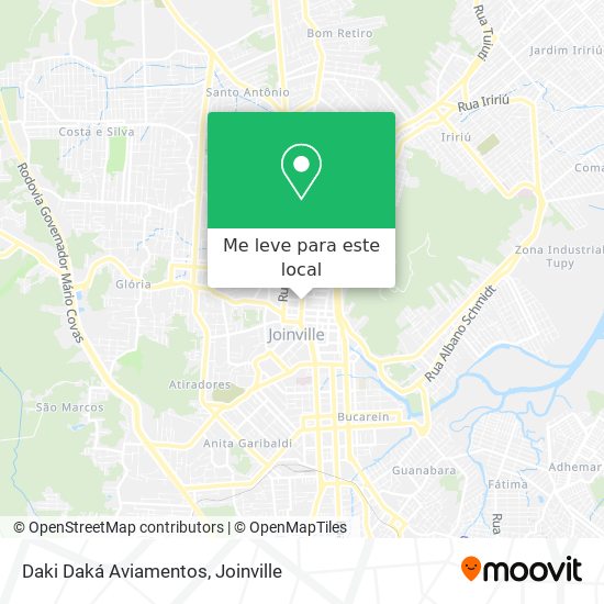 Daki Daká Aviamentos mapa