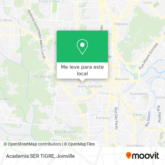 Academia SER TIGRE mapa