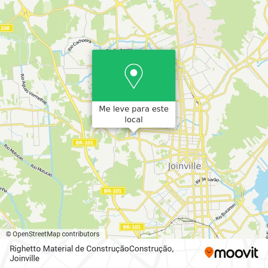 Righetto Material de ConstruçãoConstrução mapa