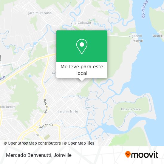 Mercado Benvenutti mapa