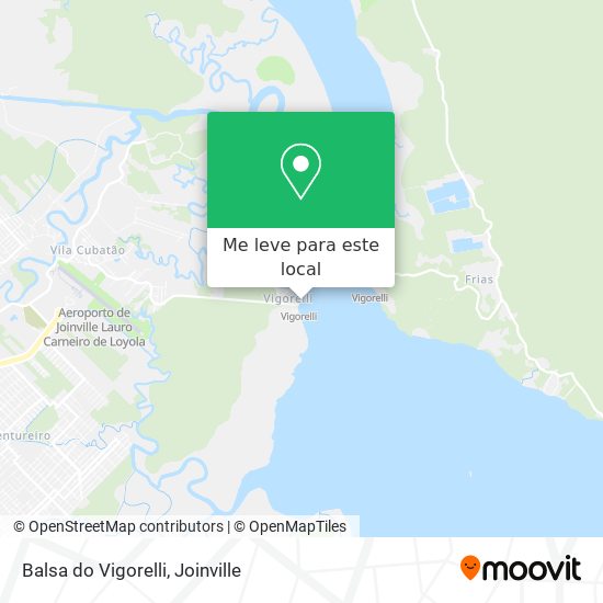 Balsa do Vigorelli mapa