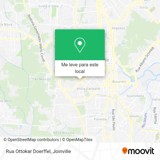 Rua Ottokar Doerffel mapa