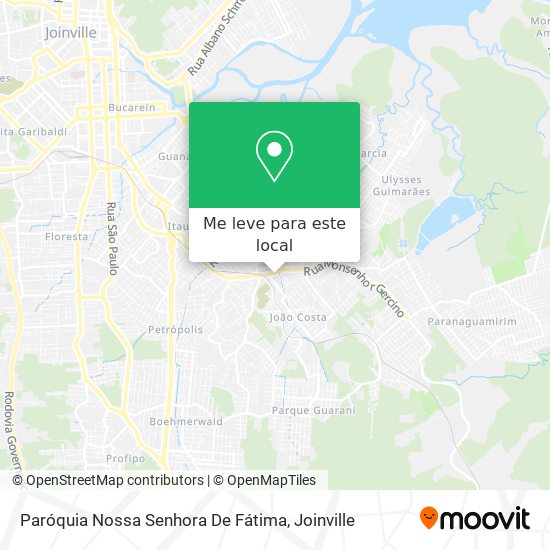 Paróquia Nossa Senhora De Fátima mapa