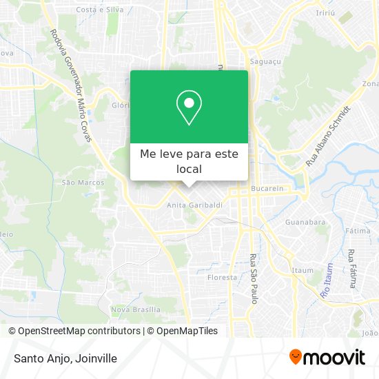 Santo Anjo mapa