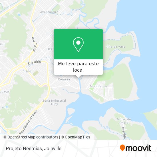 Projeto Neemias mapa