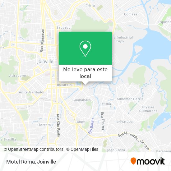 Motel Roma mapa