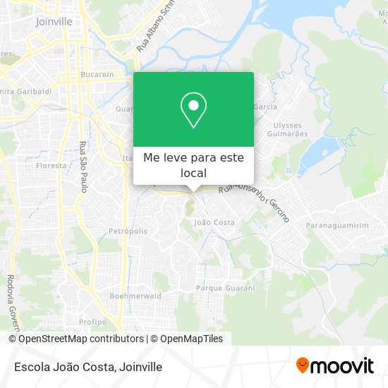 Escola João Costa mapa
