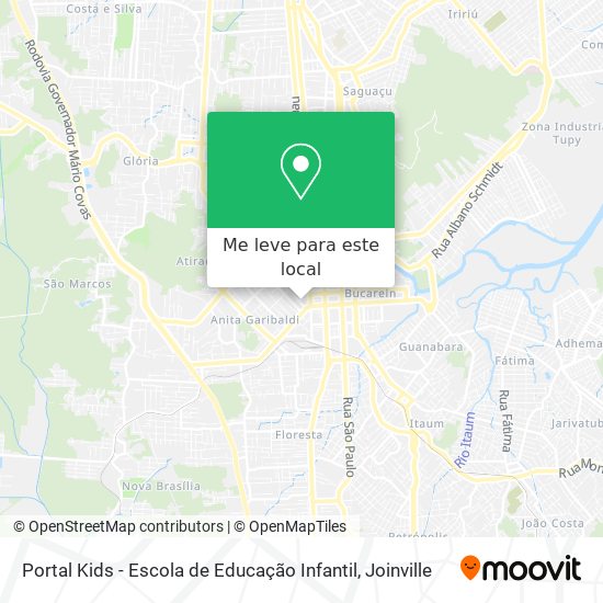 Portal Kids - Escola de Educação Infantil mapa