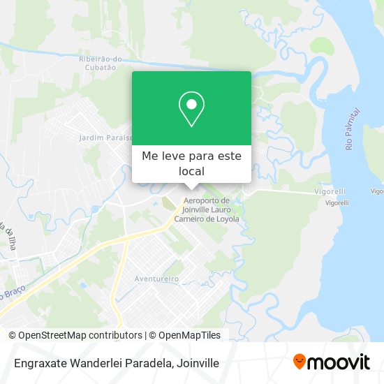 Engraxate Wanderlei Paradela mapa