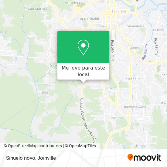 Sinuelo novo mapa