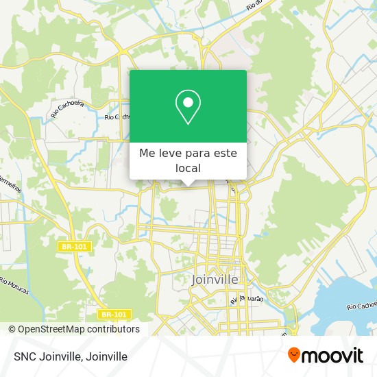 SNC Joinville mapa