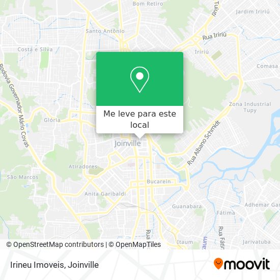 Irineu Imoveis mapa
