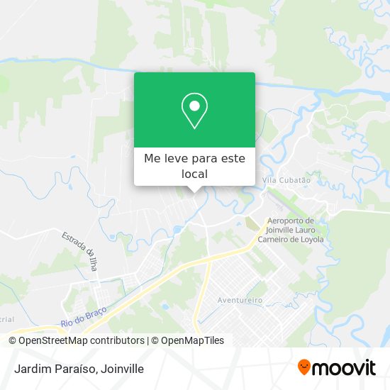 Jardim Paraíso mapa