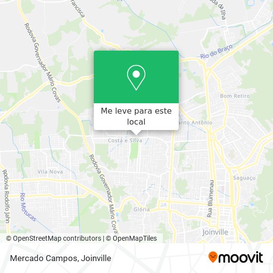 Mercado Campos mapa