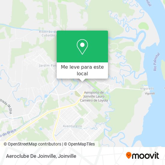 Aeroclube De Joinville mapa