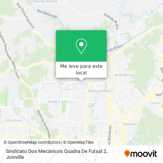 Sindicato Dos Mecânicos Quadra De Futsal 2 mapa