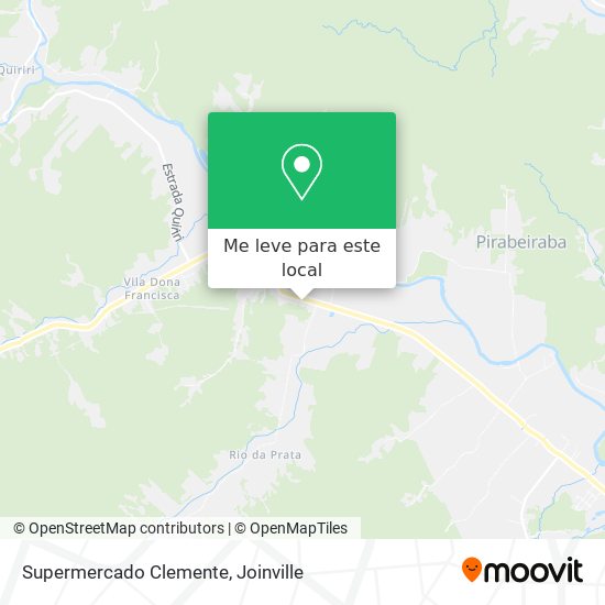 Supermercado Clemente mapa