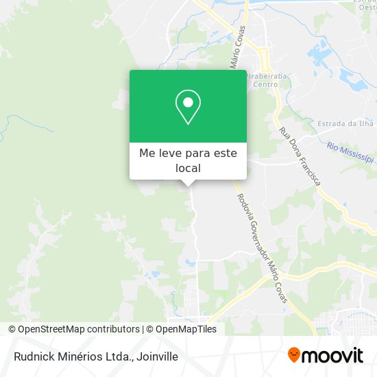 Rudnick Minérios Ltda. mapa