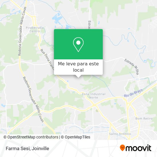 Farma Sesi mapa