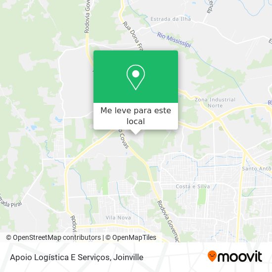 Apoio Logística E Serviços mapa