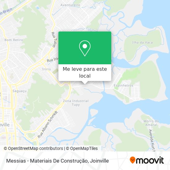 Messias - Materiais De Construção mapa