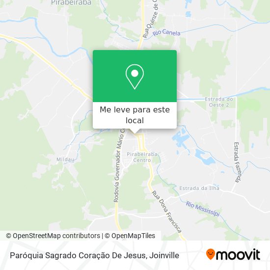 Paróquia Sagrado Coração De Jesus mapa