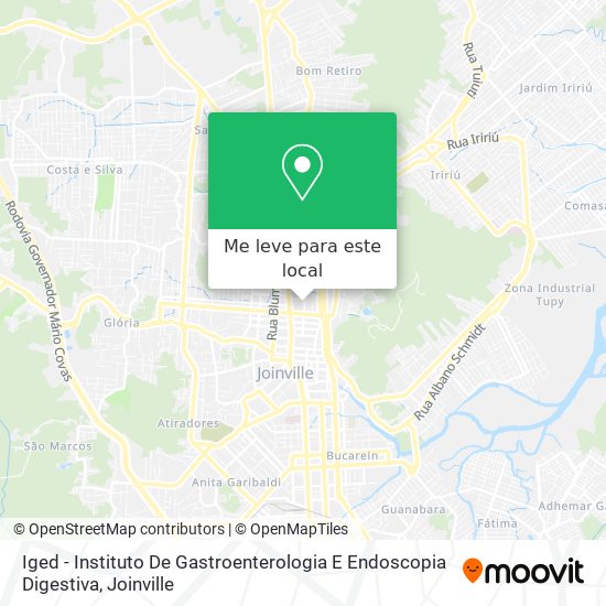 Iged - Instituto De Gastroenterologia E Endoscopia Digestiva mapa