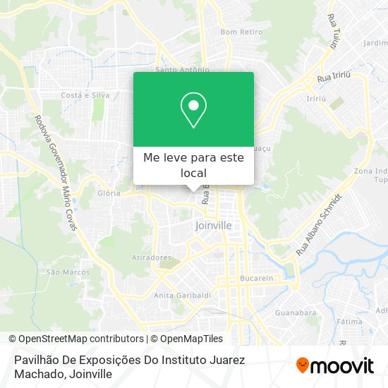 Pavilhão De Exposições Do Instituto Juarez Machado mapa