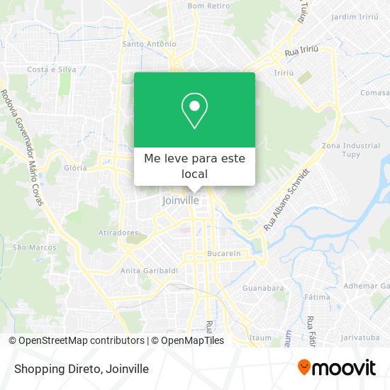 Shopping Direto mapa