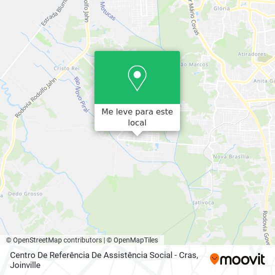 Centro De Referência De Assistência Social - Cras mapa