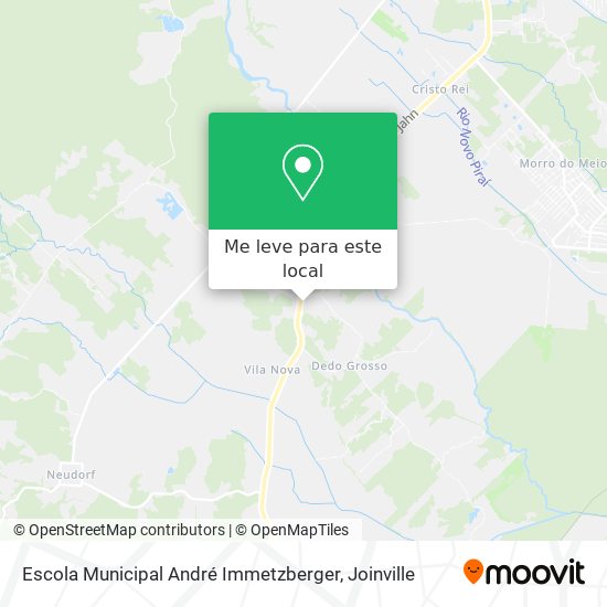 Escola Municipal André Immetzberger mapa