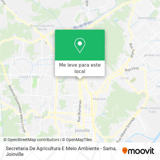 Secretaria De Agricultura E Meio Ambiente - Sama mapa