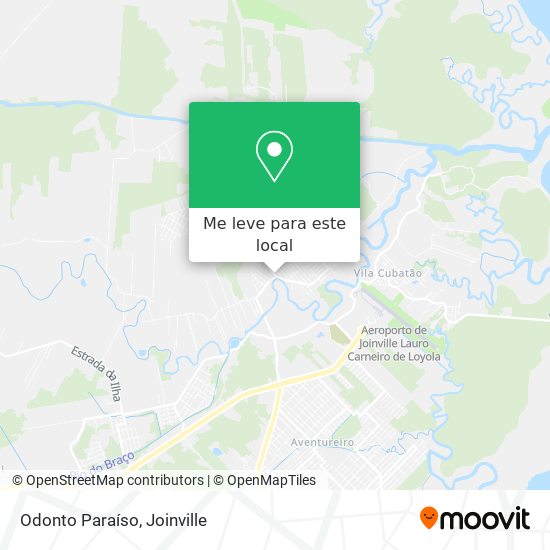 Odonto Paraíso mapa
