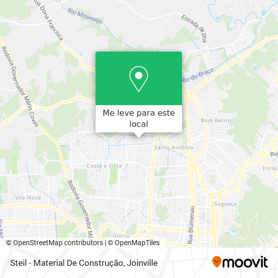 Steil - Material De Construção mapa