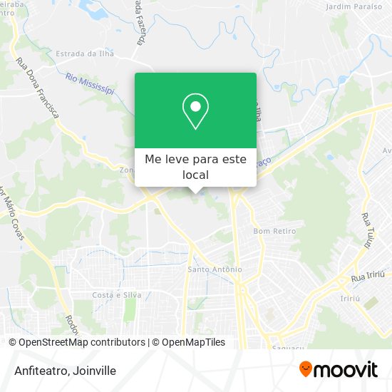 Anfiteatro mapa