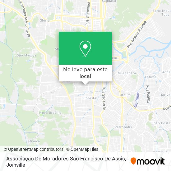 Associação De Moradores São Francisco De Assis mapa