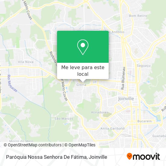 Paróquia Nossa Senhora De Fátima mapa